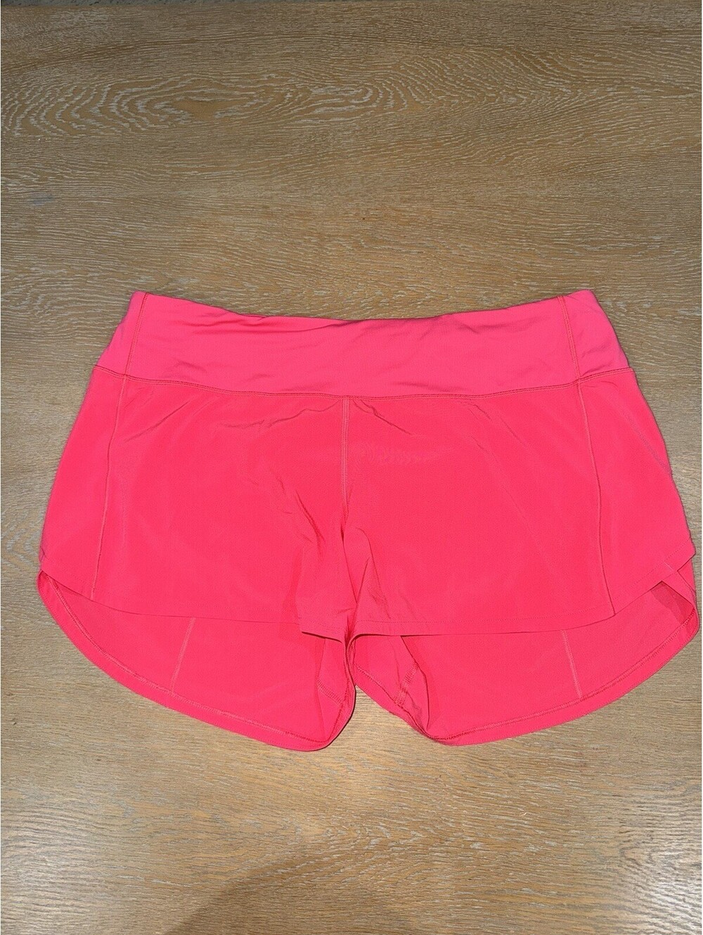 Lululemon Speed Up Mid-Rise Lined Short 4" SIZE 12 Lip Gloss